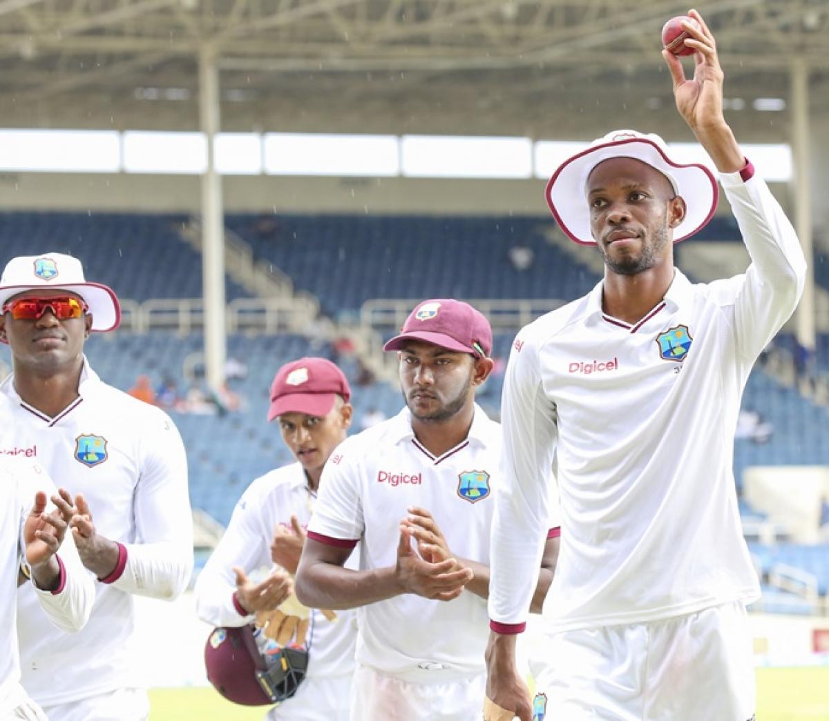 Weather gods give West Indies a lifeline against dominant India